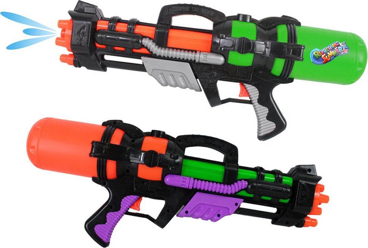 2 stuks Waterpistool | Supersoaker Waterpistool | Waterspeelgoed | Watergeweer | Stoere Waterpistool